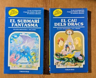 Pack de 5 llibres de  Tria la teva aventura