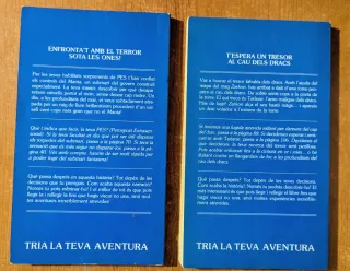 Pack de 5 llibres de  Tria la teva aventura