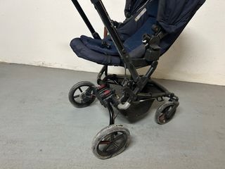 Silla de coche y capazo bebé, 3 piezas