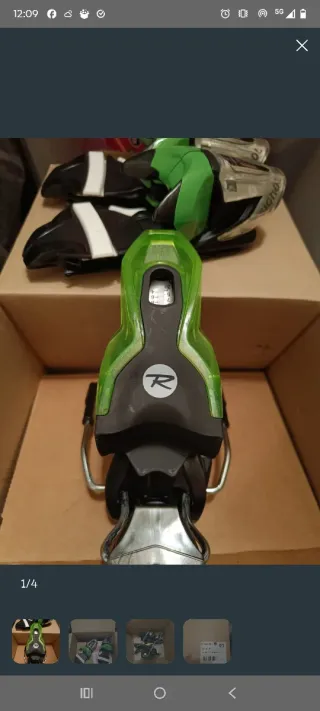 Attacchi sci Rossignol