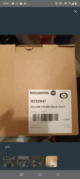 Attacchi sci Rossignol