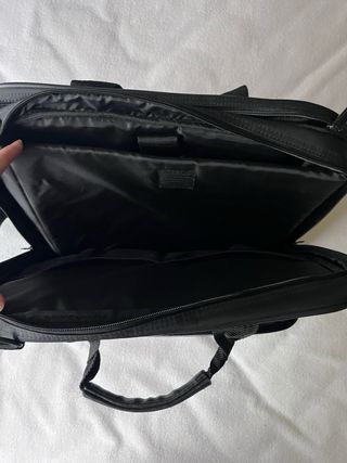 Maletín Portátil Negro y Gris