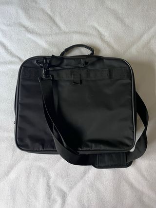 Maletín Portátil Negro y Gris