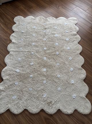 Alfombra Galleta Lorena Canals Beige