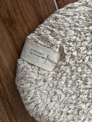 Alfombra Galleta Lorena Canals Beige