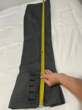 Pantalón corto campero rayas