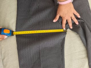 Pantalón corto campero rayas