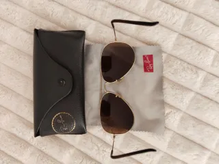 Gafas de sol Ray-Ban Marrón y Dorado