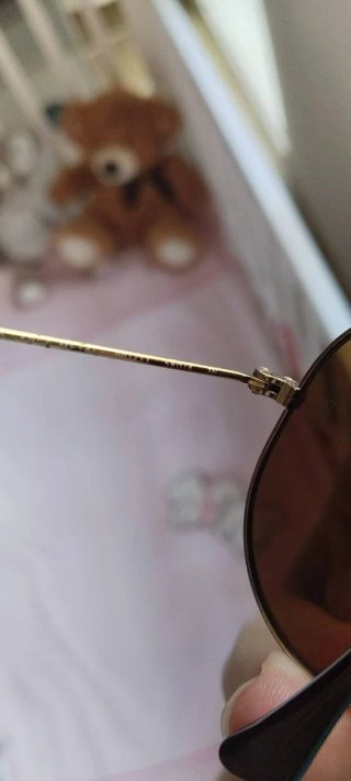 Gafas de sol Ray-Ban Marrón y Dorado talla 58