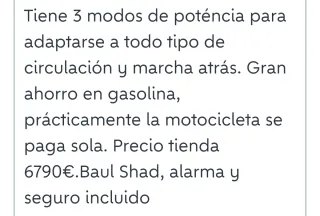 EFUN PUMA 9kW (125cc) ¡OLVÍDATE DE LA GASOLINA!