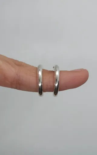 Pendientes Aros Plata 925