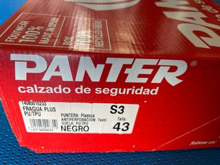 Botas de seguridad PANTER soldador negras