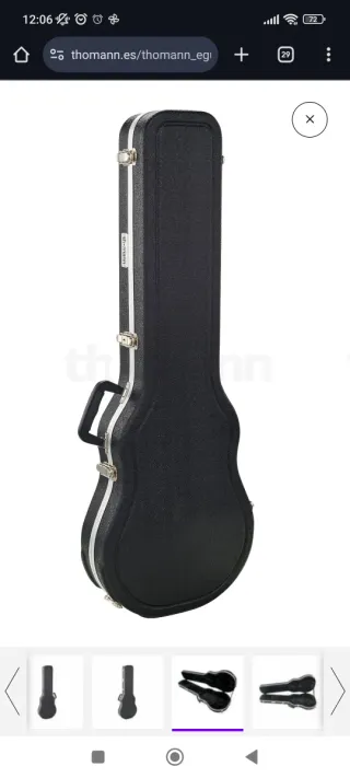 Guitarra Diamond Bolero ST MBO Naranja + hardcase