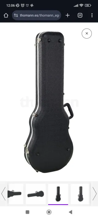 Guitarra Diamond Bolero ST MBO Naranja + hardcase