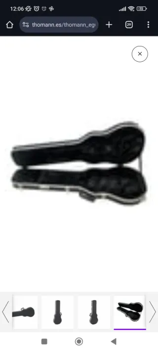 Guitarra Diamond Bolero ST MBO Naranja + hardcase