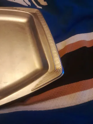 Vassoio in metallo argentato