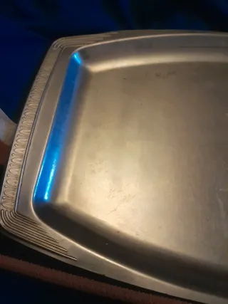 Vassoio in metallo argentato