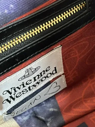 Bolso Vivienne Westwood Rojo Terciopelo