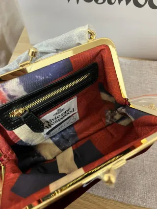 Bolso Vivienne Westwood Rojo Terciopelo