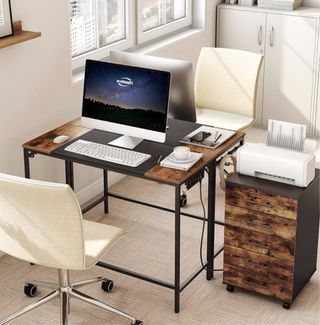 Escritorio Vintage 63” Metal y Madera