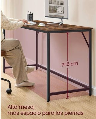 Escritorio Vintage 63” Metal y Madera