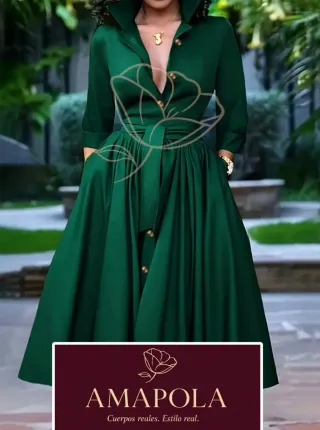 Vestido AMAPOLA Vintage Primavera/Otoño