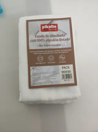 Pack 2 Fundas Almohada Pikolin Home