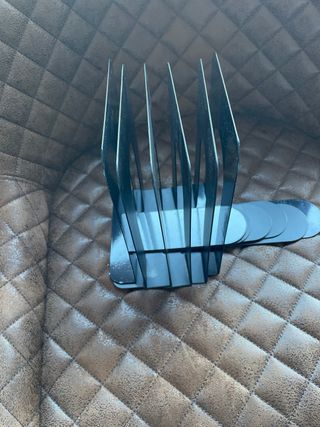 Sujetalibros metálicos negros