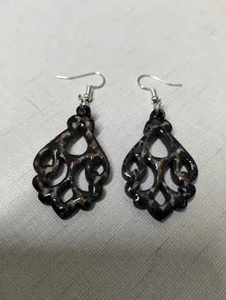 Pendientes Artesanos Diseño Tribal