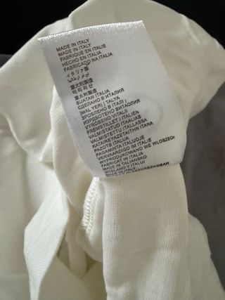 Camiseta Prada Talla L Blanca Etiquetas Originales
