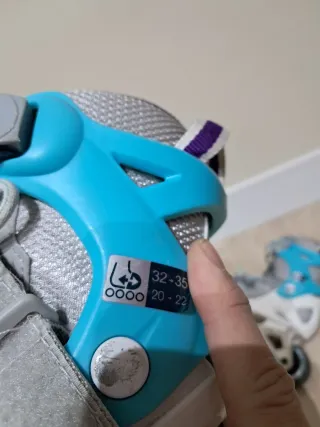 Patines Oxelo Talla Ajustable Niños.32-35