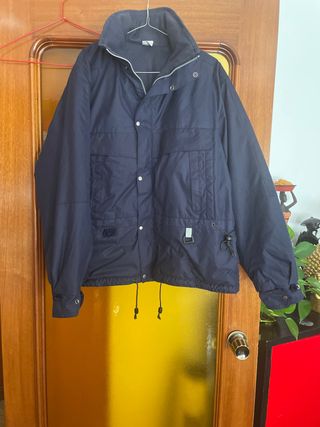 Cazadora azul marino