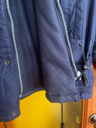 Cazadora azul marino