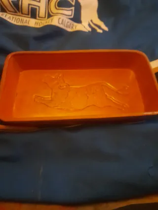 Vassoio Simmenthal in terracotta arancione