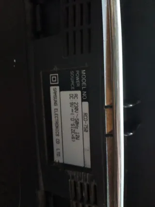 Samsung CD Radio Cassette
