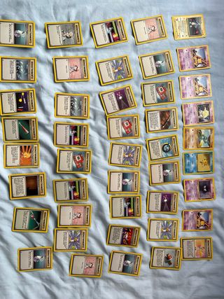 Cartas Pokémon Vintage Varias Ediciones.