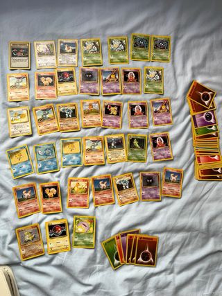Cartas Pokémon Vintage Varias Ediciones.
