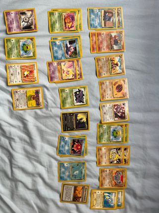 Cartas Pokémon Vintage Varias Ediciones.