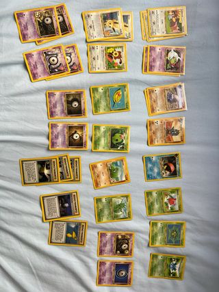 Cartas Pokémon Vintage Varias Ediciones.