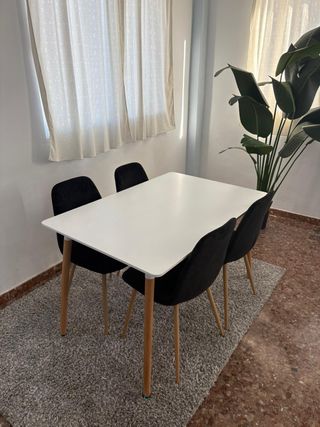 Mesa comedor con 4 sillas - envío gratis!