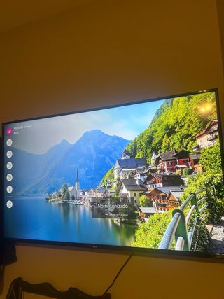 LG 50” Smart TV 4K UHD 50UN70006LA y soporte pared