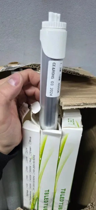 Tubo LED 1.2M 18W 4000K CE ROHS