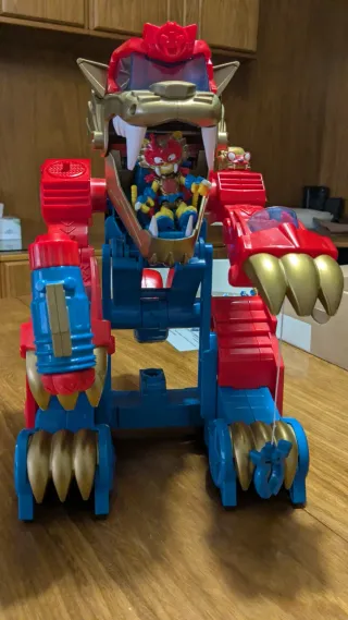 Superthings robot tigre Robot tiger Con muñeco