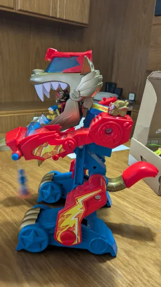 Superthings robot tigre Robot tiger Con muñeco