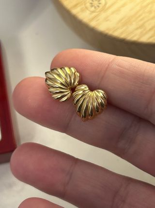 Pendientes Corazón Oro