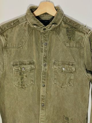 Camisa vaquera Zara hombre