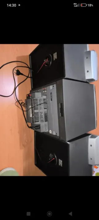 Mini cadena Philips 3 CD