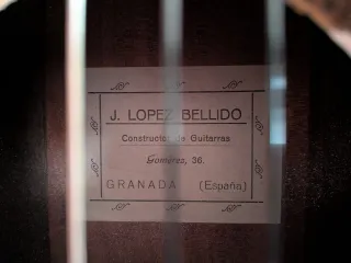 Guitarra Española Blanca Decorada