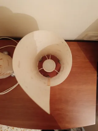 Lámparas de papel cilíndricas (2 unidades)