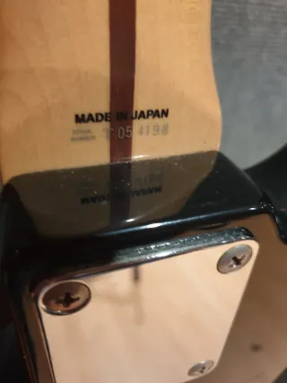 Fender Jazz Bass Geddy Lee japonés